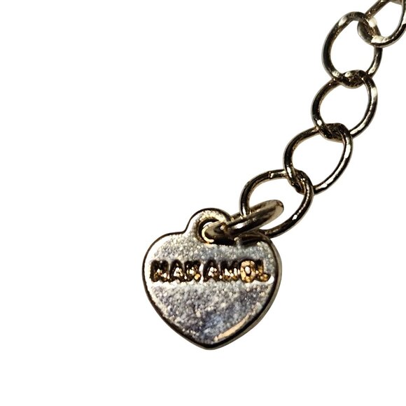 Nakamol Retro Beaded Multi Strand Necklace Layered Chain Fashion Jewelry Women - Picture 5 of 6